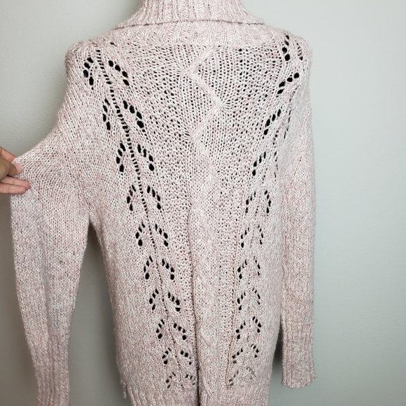 NWT Michelle Nicole Cable Knit Oversized sweater - Picture 4 of 13